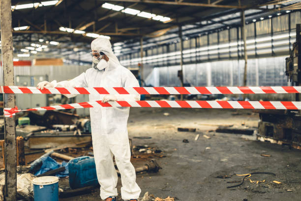 Professional Infectious Disease Decontamination technician working in Atlanta, TX